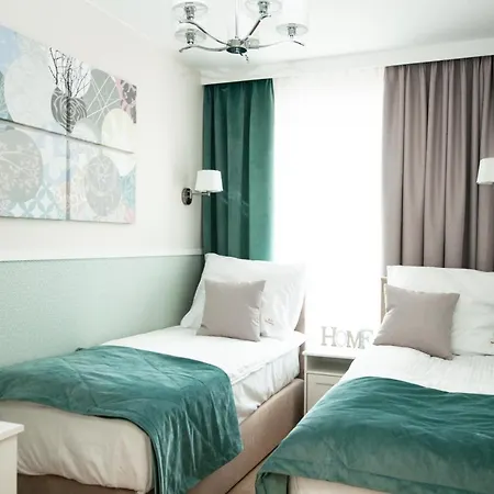 Komfortowy Pastelowy - 2 Sypialnie Apartman